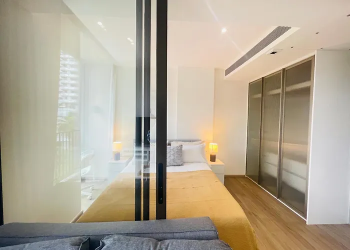 Sukhumvit10 Asoke Nana Terminal 21 Korea Town 月租公寓 免费接机服务 Bangkok