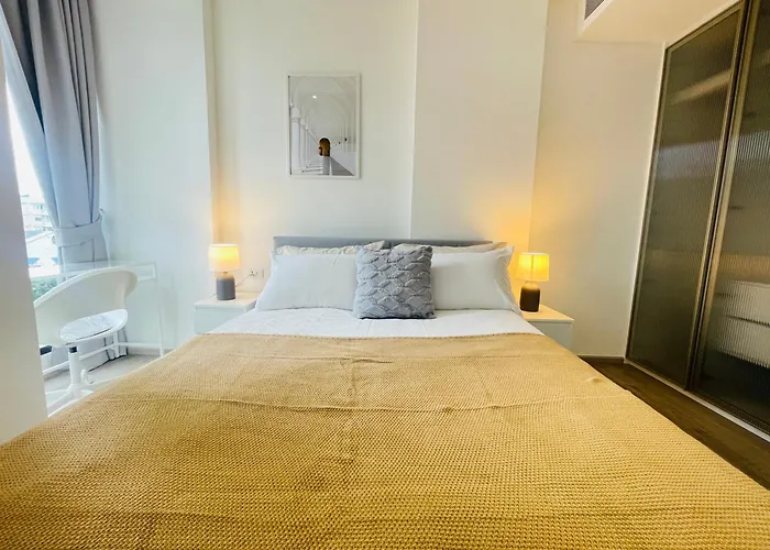 Appartement Sukhumvit10 Asoke Nana Terminal 21 Korea Town 月租公寓 免费接机服务
