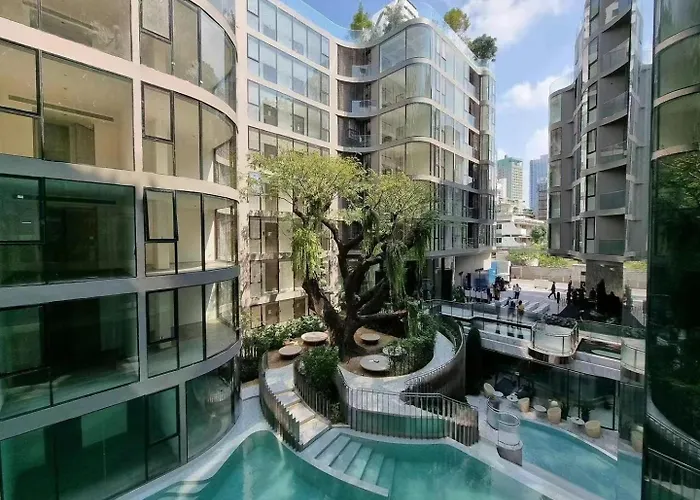 Sukhumvit10 Asoke Nana Terminal 21 Korea Town 月租公寓 免费接机服务 Appartement